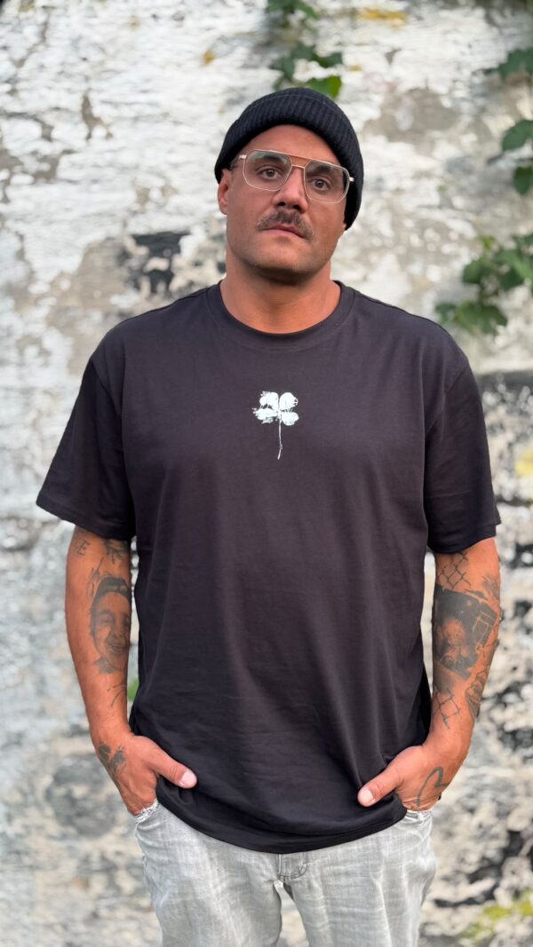 Maximilian86_Kleeblatt_T-Shirt_Oversize_schwarz_front Maximilian 86 - Kleeblatt Overize - T-Shirt